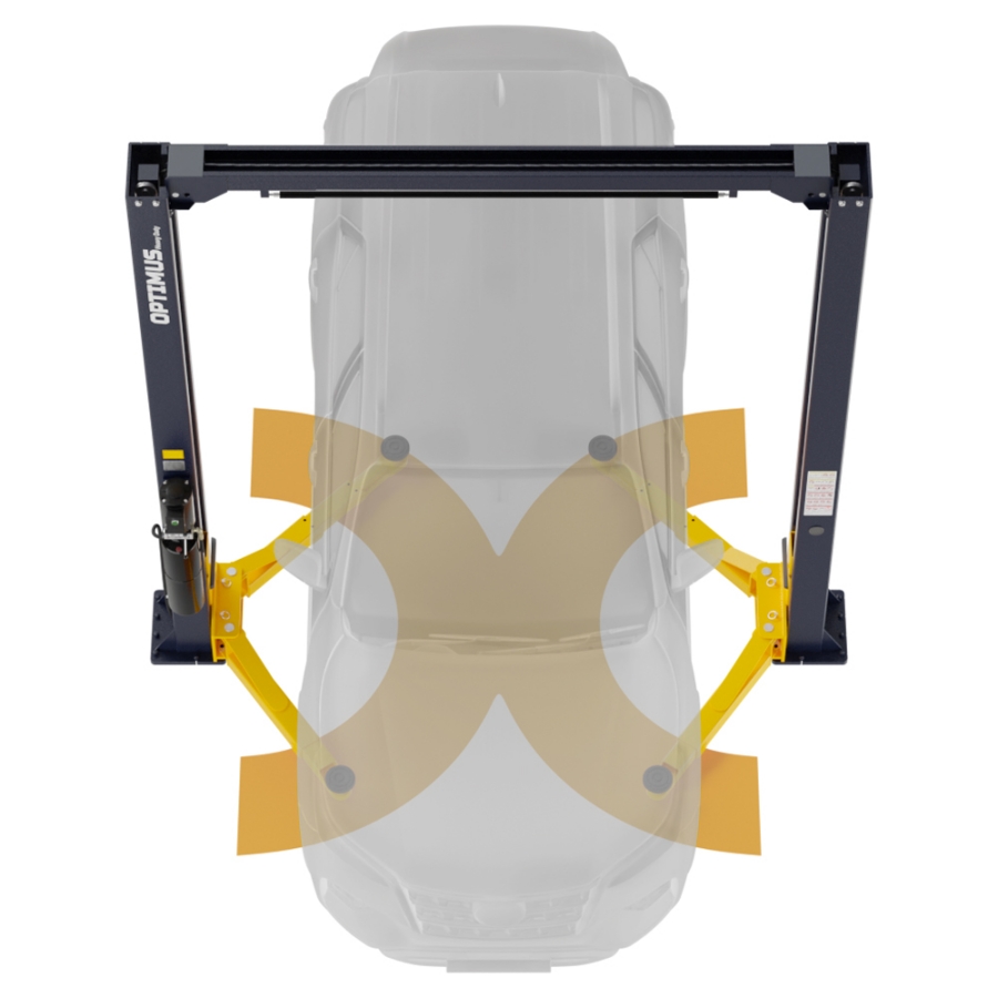 Подъемник автомобильный Optimus OPT-5W - фото