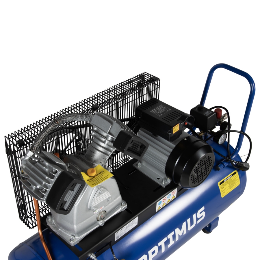 Компрессор с ременной передачей OPTIMUS OPT-301042 - фото