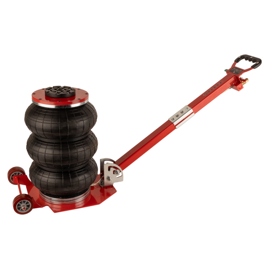 Домкрат подкатной пневматический WiederKraft WDK-81813 - фото