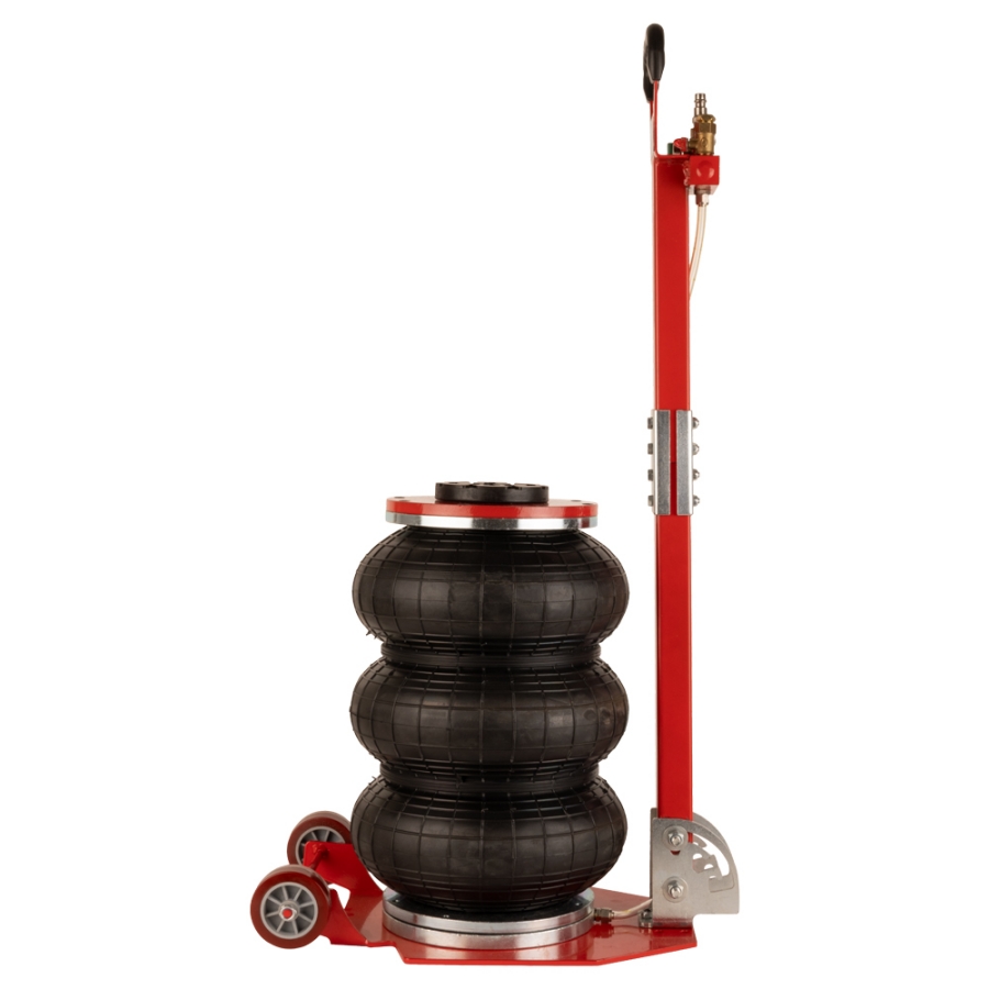 Домкрат подкатной пневматический WiederKraft WDK-81813 - фото