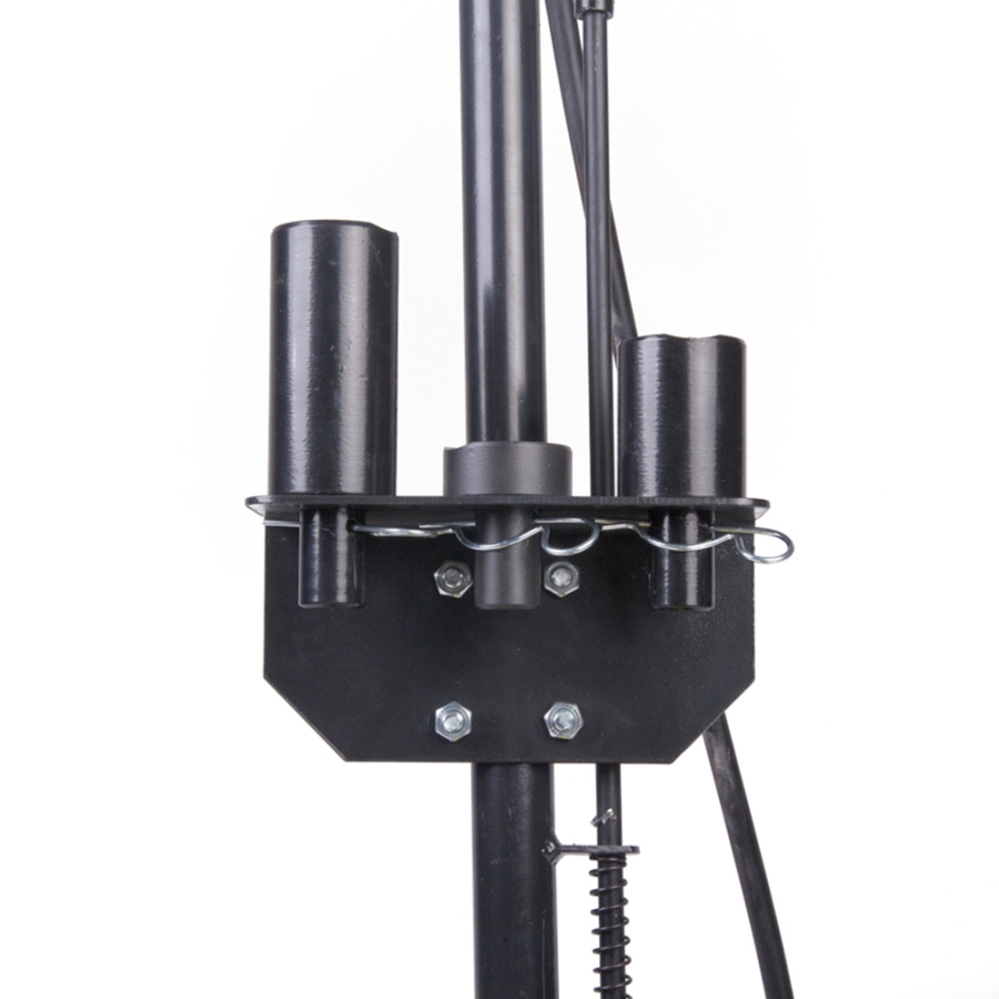 Пневмогидравлический подкатной домкрат WiederKraft WDK-80205 - фото