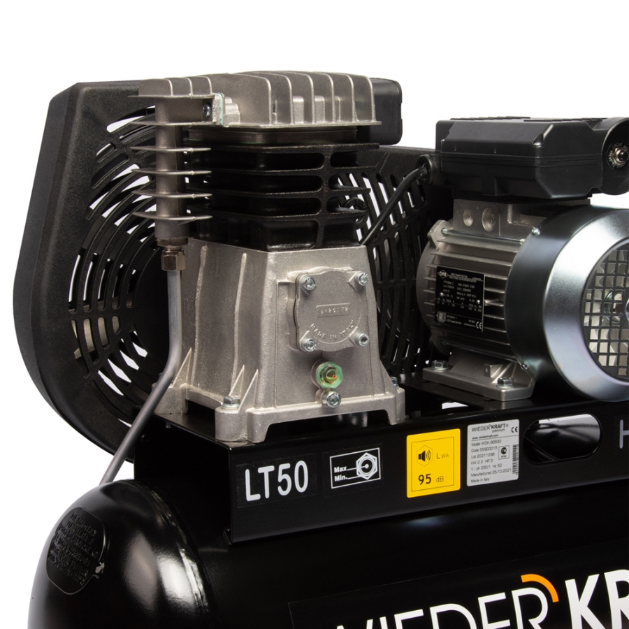 Компрессор с ременной передачей Wieder Kraft WDK-90532 - фото