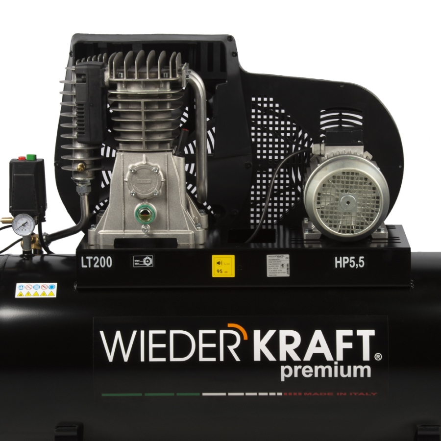 Компрессор с ременной передачей Wieder Kraft WDK-92060 - фото