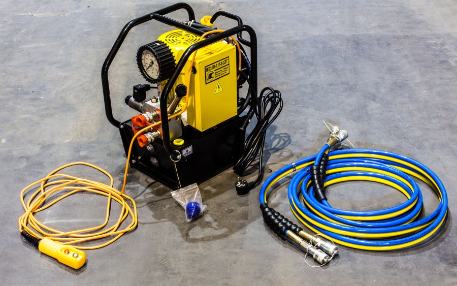 Двухпоточная маслостанция МГС2-700-1.1П-Э-2ГГ 220 В - фото