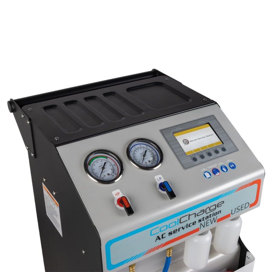 Установка для заправки автомобильных кондиционеров Wieder Kraft WDK-AC1000 - фото