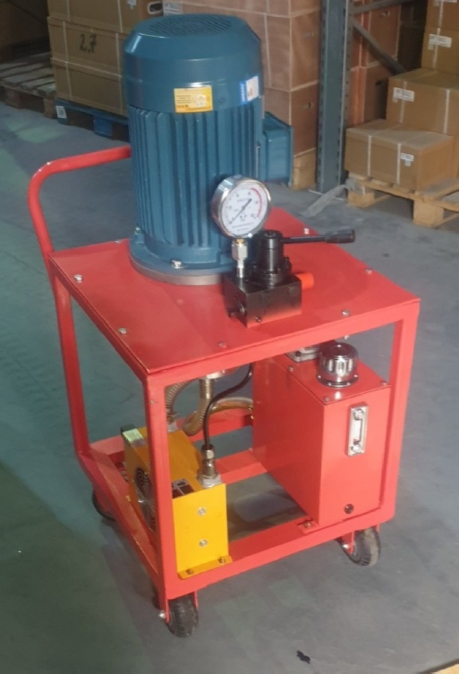 Двухпоточная маслостанция МГС 700-6.0К-Р-2-15л 380В - фото