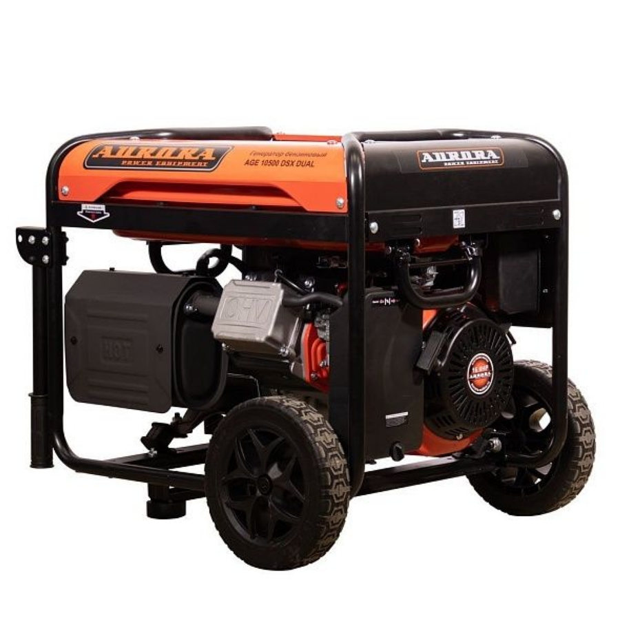 Генератор бензиновый Aurora AGE 10500 DSX DUAL - фото