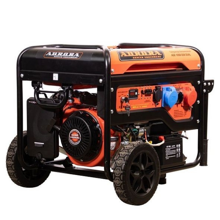 Генератор бензиновый Aurora AGE 10500 DSX DUAL - фото