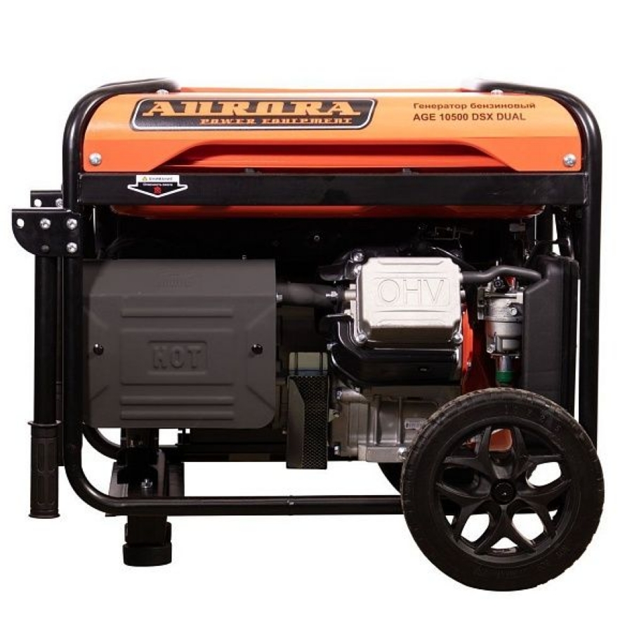 Генератор бензиновый Aurora AGE 10500 DSX DUAL - фото