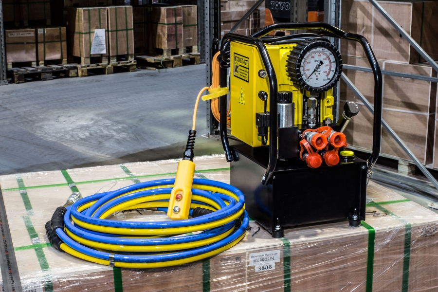 Двухпоточная маслостанция МГС2-700-1.1П-Э-2ГГ 220 В - фото