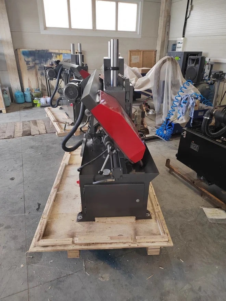 Двухколонный полуавтоматический ленточнопильный станок MetMachine LS2230-000000 - фото