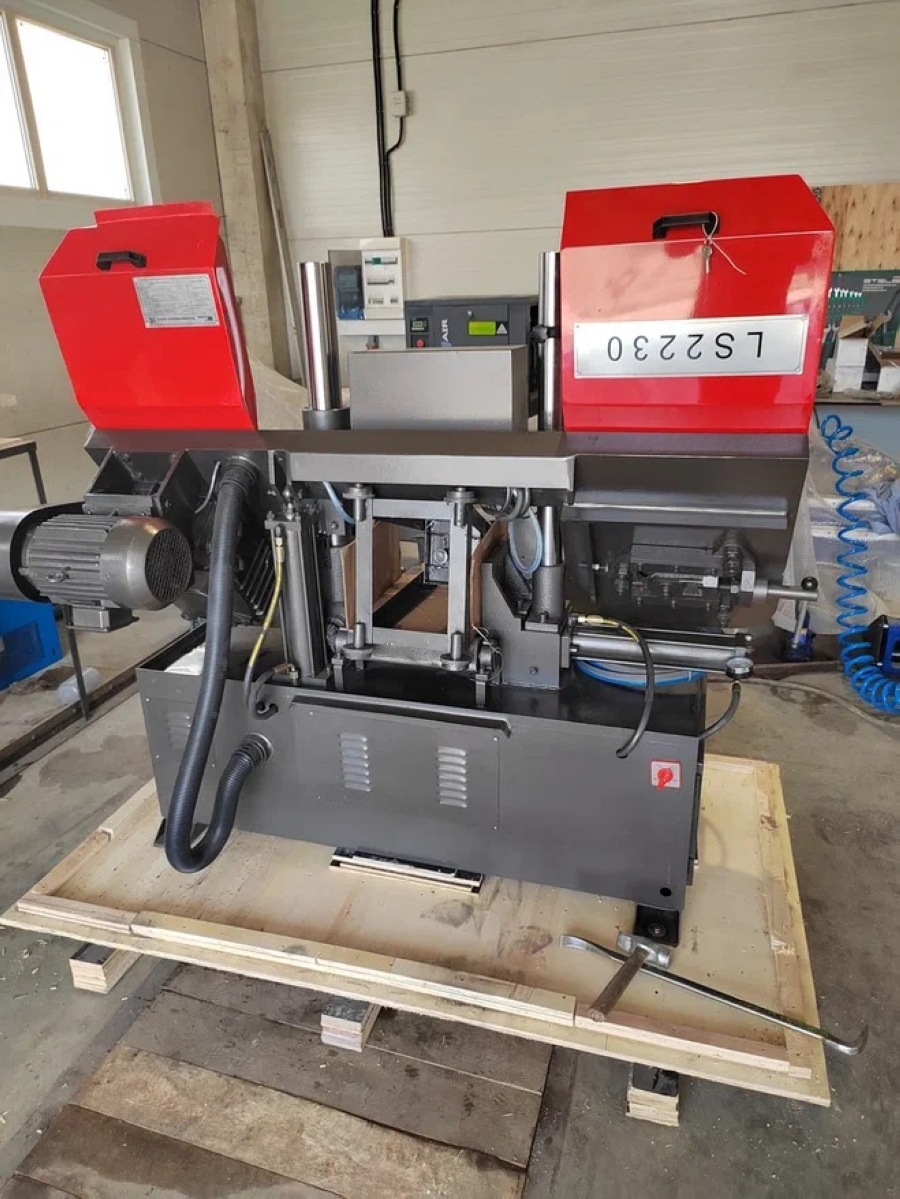 Двухколонный полуавтоматический ленточнопильный станок MetMachine LS2230-000000 - фото