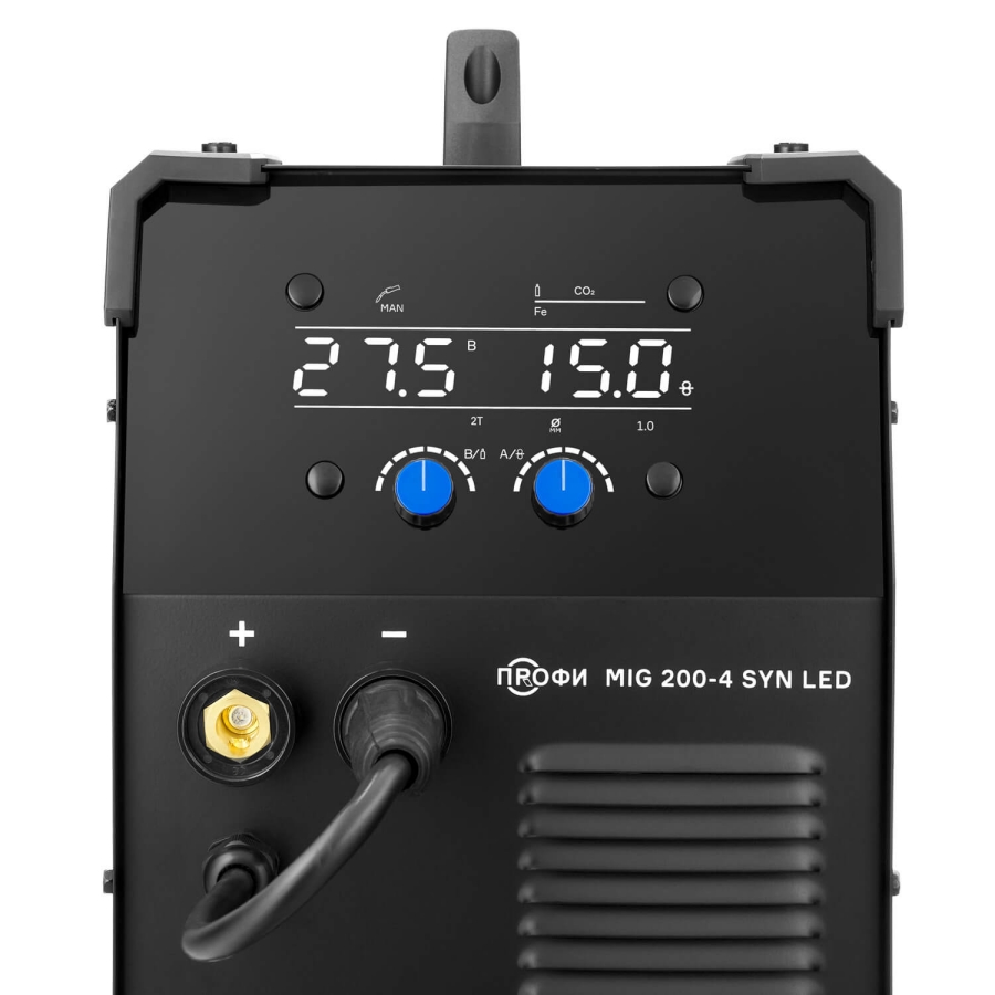 Сварочный полуавтомат ПТК ПРОФИ MIG 200-4 SYN LED - фото