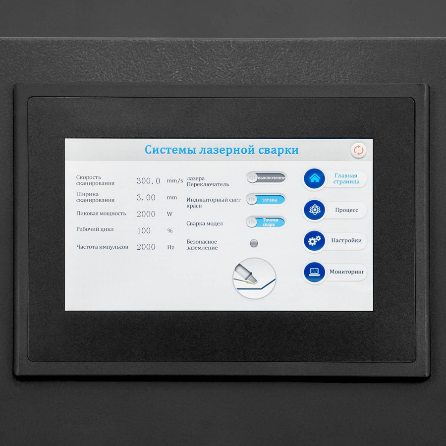 Аппарат лазерной сварки ПТК RILON LASER 2000 W L04 - фото