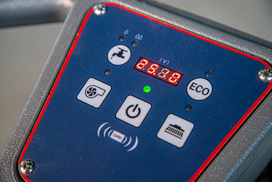 Машина поломоечная с АКБ GEL 24/35 В/Ач TOR MINI 350 - фото