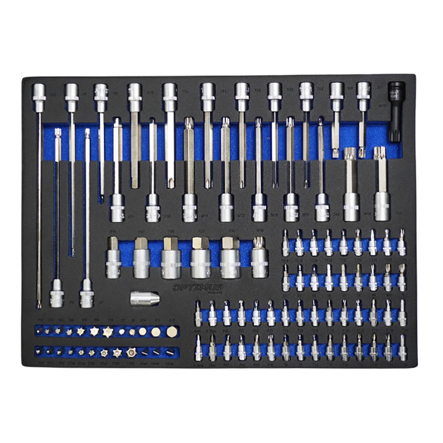 Тележка инструментальная OPTIMUS OPT-917P с набором инструмента - фото