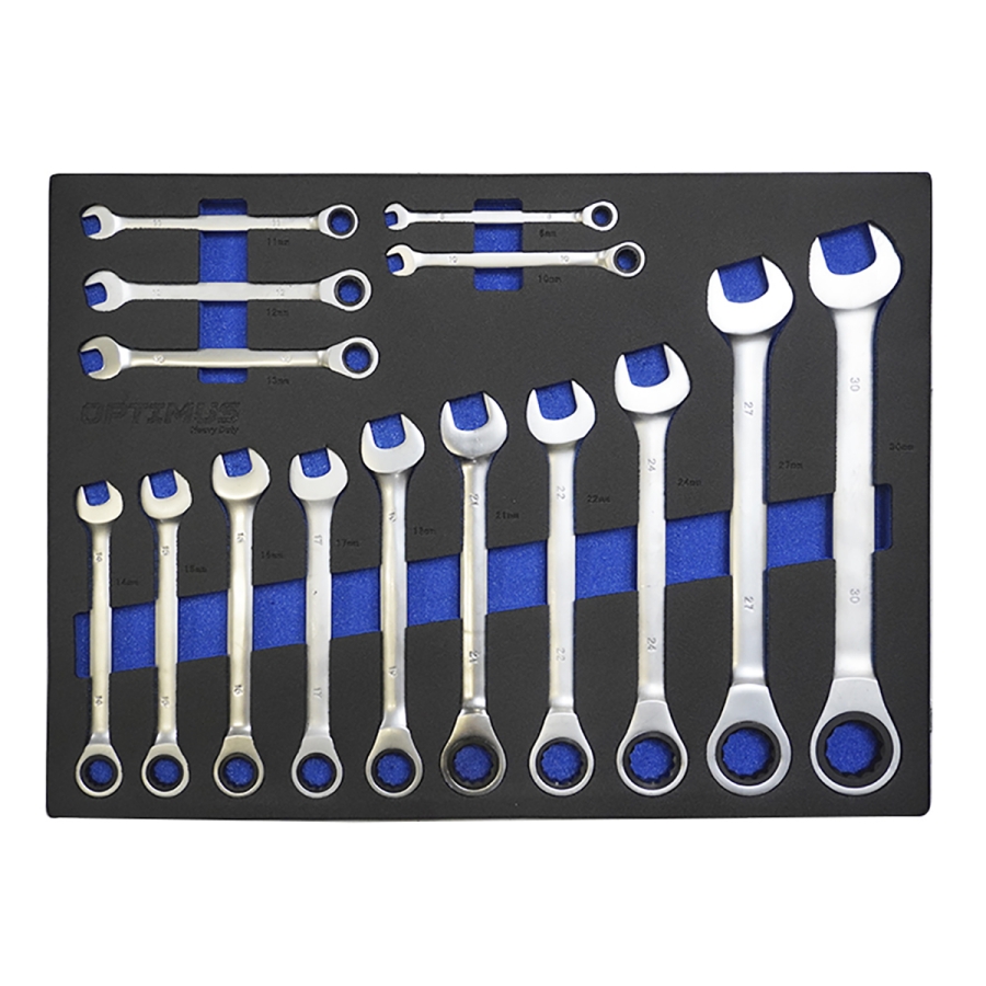 Тележка инструментальная OPTIMUS OPT-917P с набором инструмента - фото