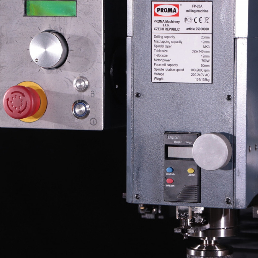 Фрезерный станок PROMA FP-20A - фото
