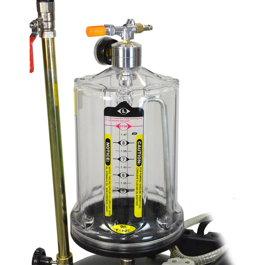 Мобильная установка для сбора отработанного масла Wieder Kraft WDK-89380 - фото