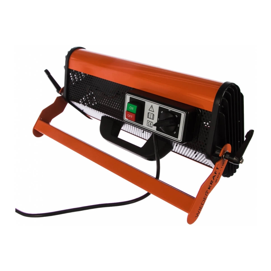 Инфракрасная сушка переносная Wieder Kraft WDK-1W - фото