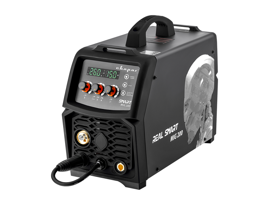 Сварочный полуавтомат Сварог REAL SMART MIG 200 BLACK (N2A5) - фото