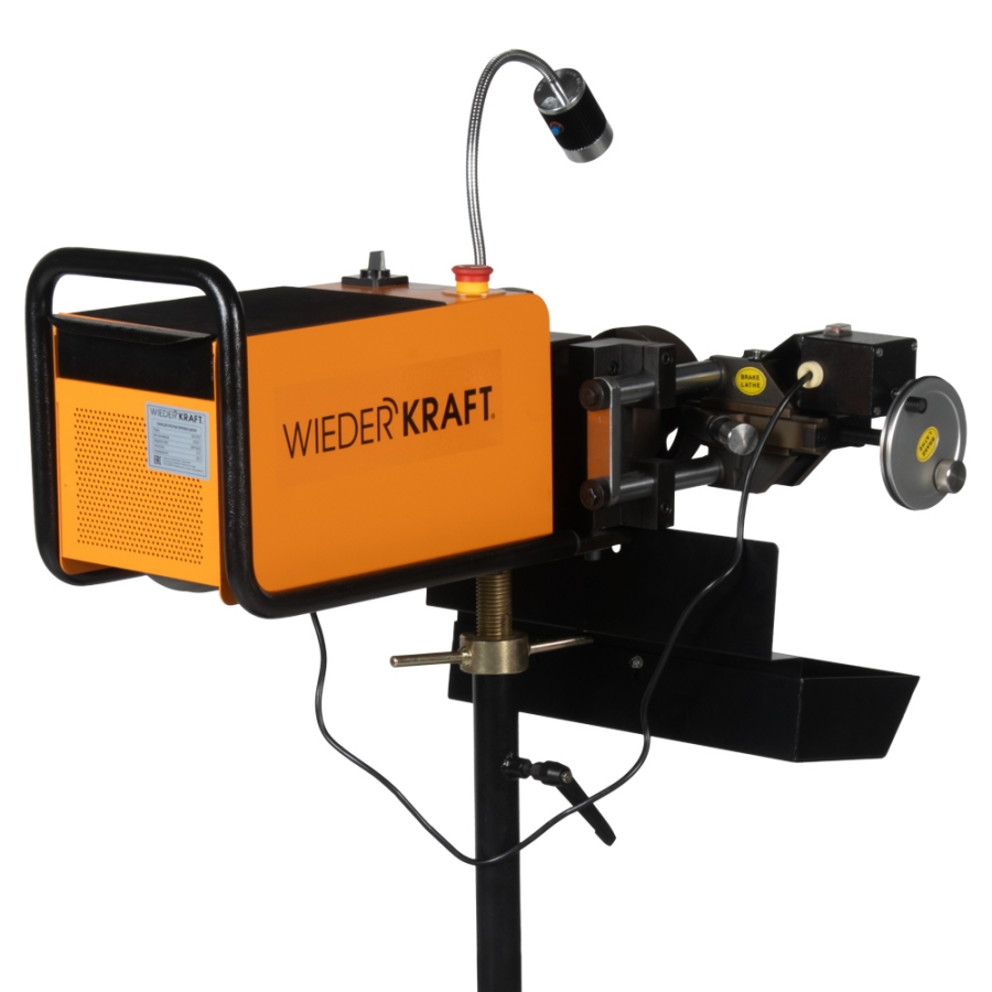 Станок для проточки тормозных дисков WIEDERKRAFT WDK-87130 - фото
