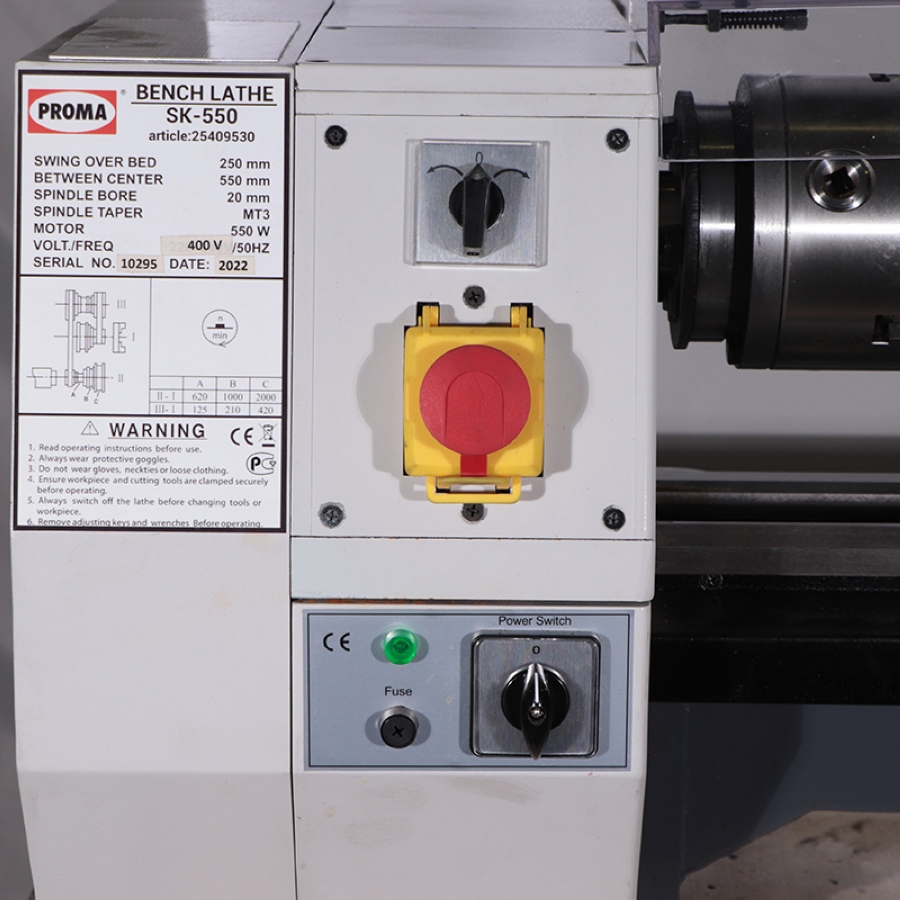 Комбинированный токарный станок PROMA SK-550 - фото