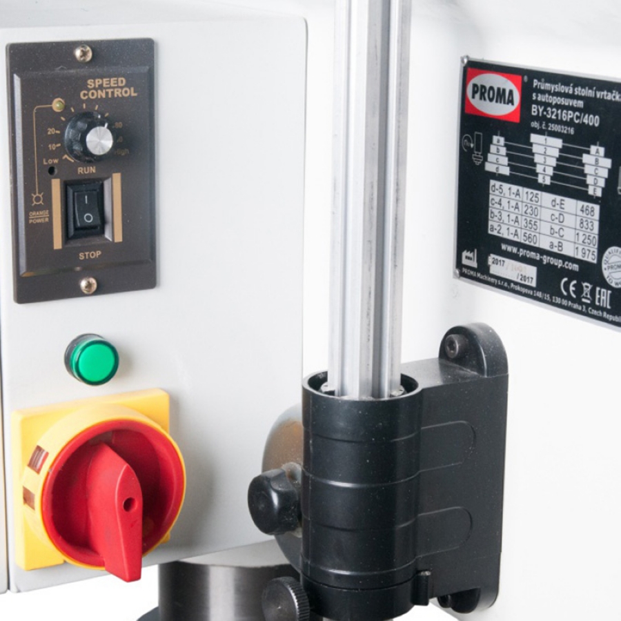 Станок сверлильный с автоматической подачей PROMA BY-3216PC/400 - фото