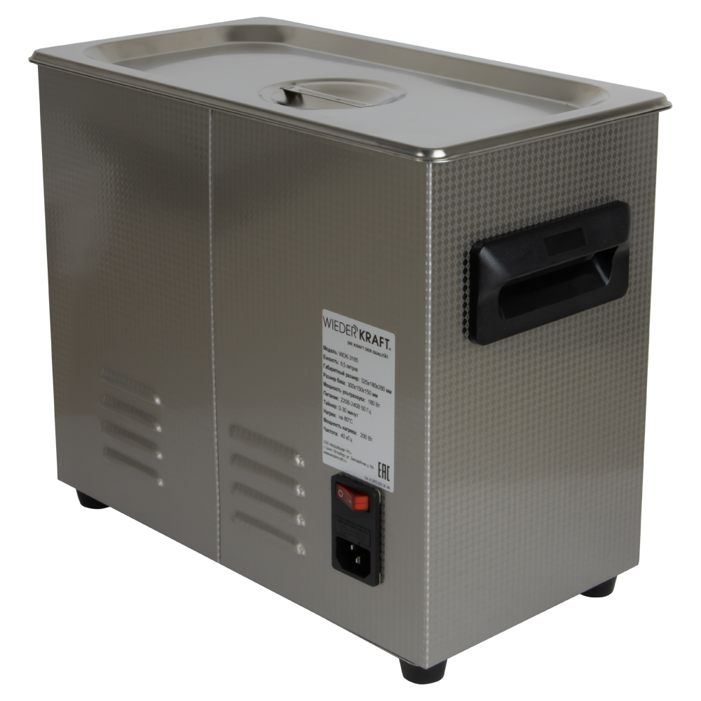 Ультразвуковая ванна WiederKraft WDK-3165 - фото