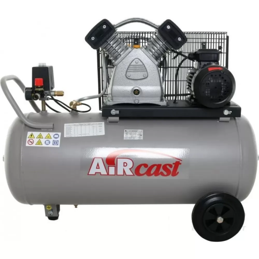 Компрессор с ременной передачей СБ4/С-100.LB30А Remeza AirCast - фото