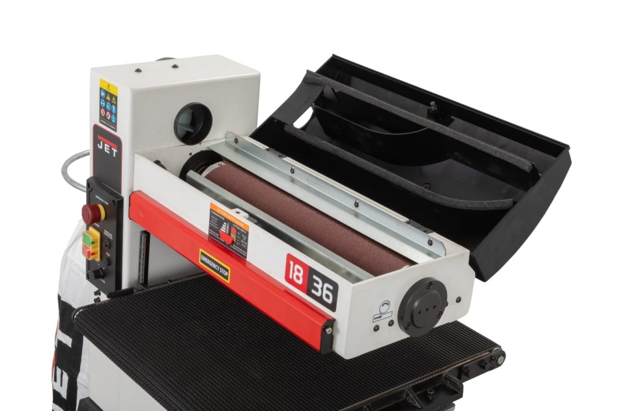 Барабанный шлифовальный станок JET JWDS-460-M 230 В - фото