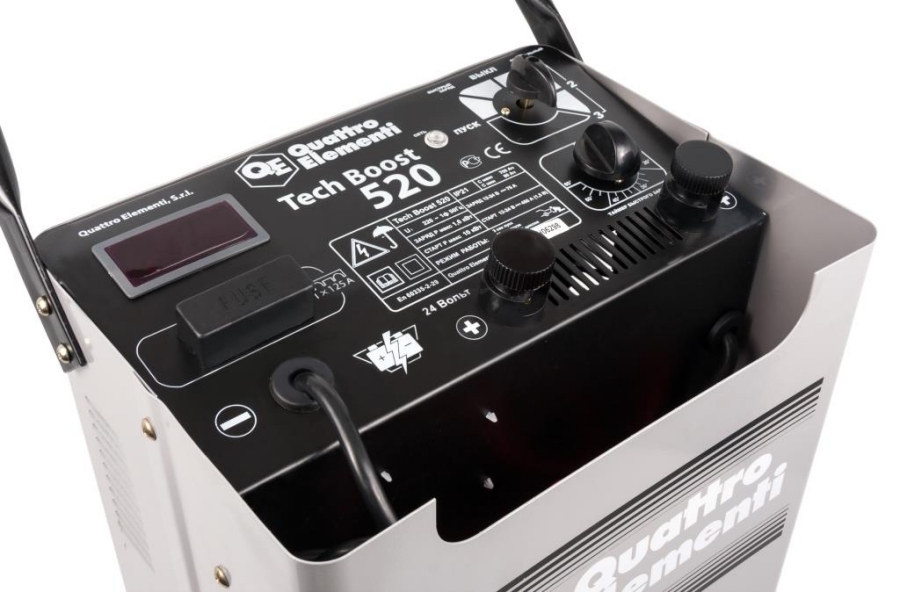Пуско-зарядное устройство QUATTRO ELEMENTI Tech Boost 520 - фото