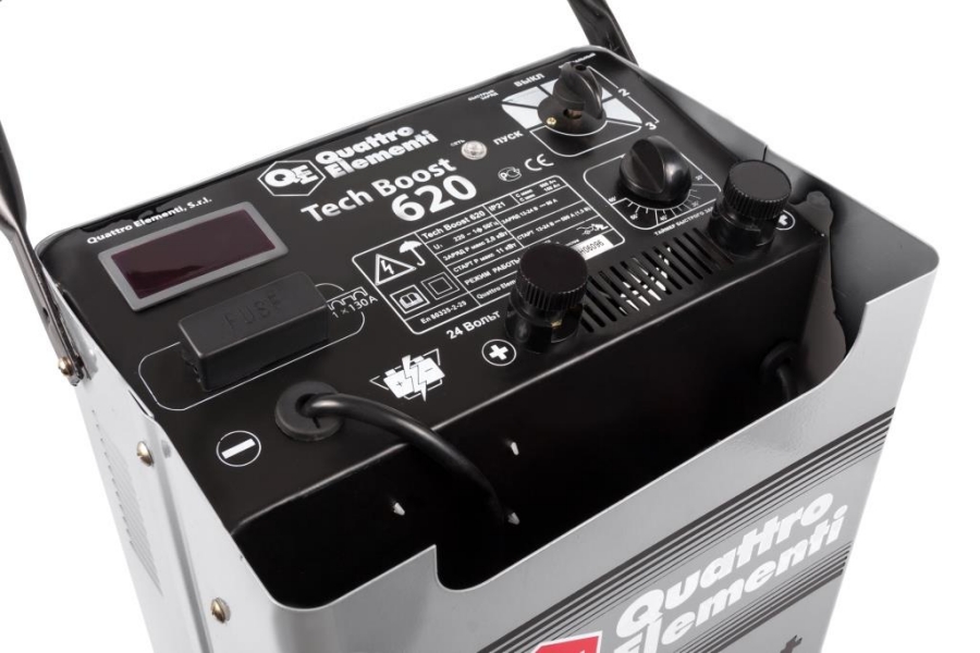 Пуско-зарядное устройство QUATTRO ELEMENTI Tech Boost 620 - фото