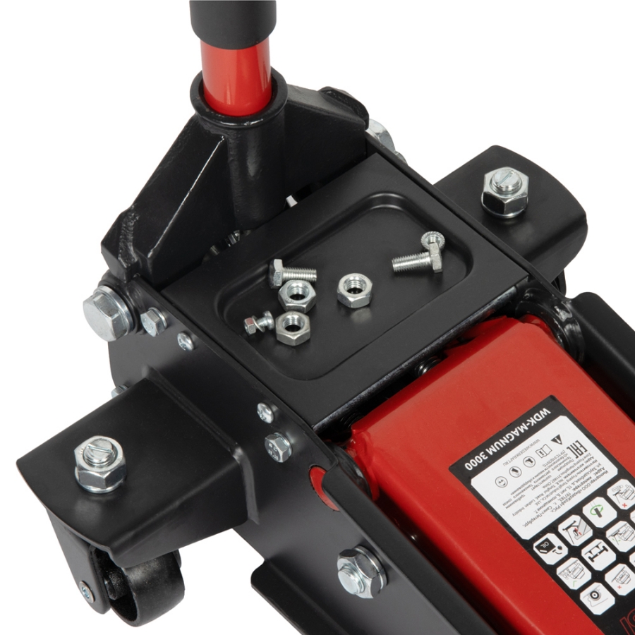 Домкрат подкатной WiederKraft WDK-Magnum 3000 - фото